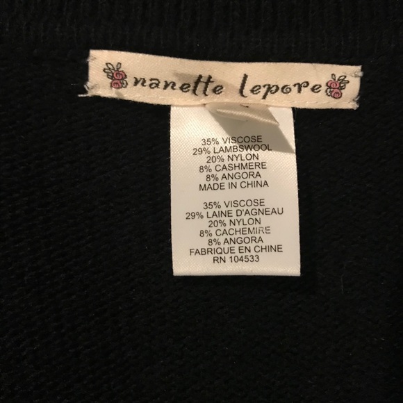 Nanette Lepore sweater coat - Picture 3 of 5